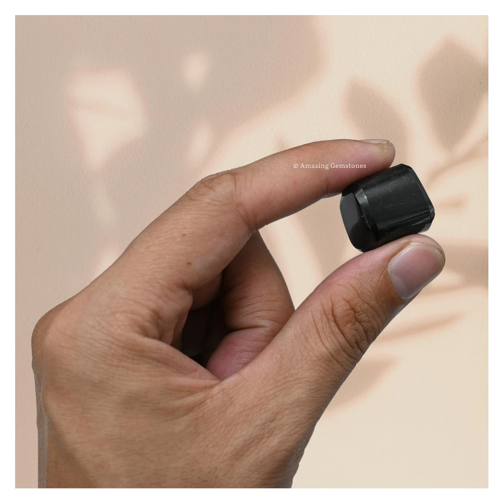 Tumbled Black Tourmaline Stone Crystals (1000+ Carats)