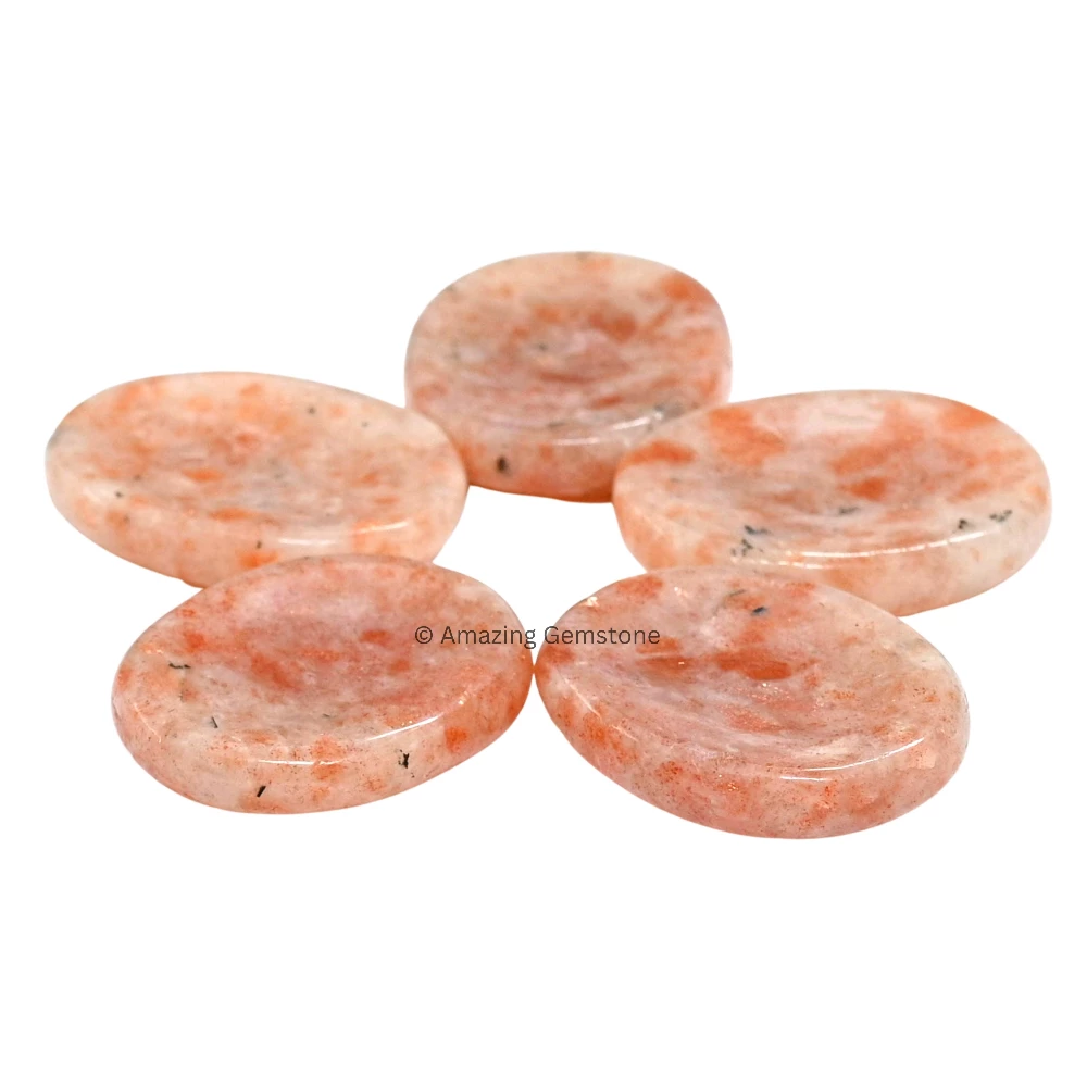Sunstone Worry Stone