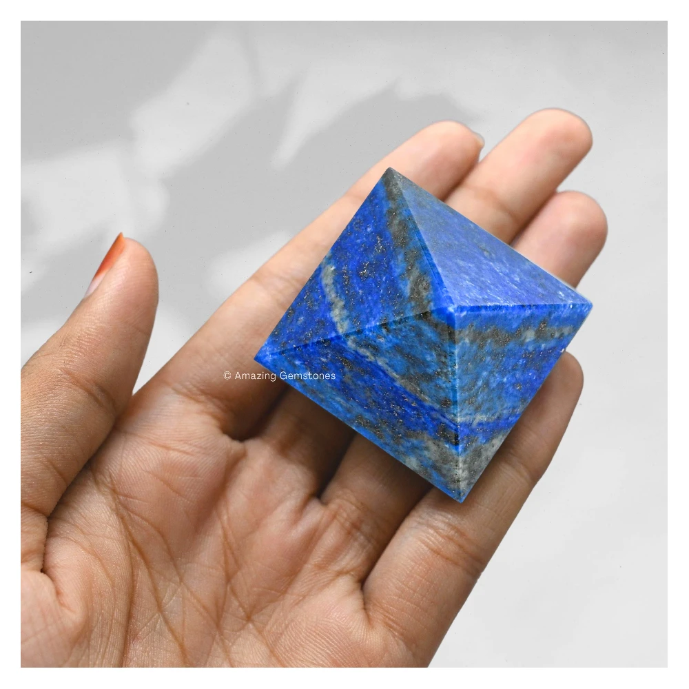 Lapis Lazuli Pyramid (1.5 Inch)