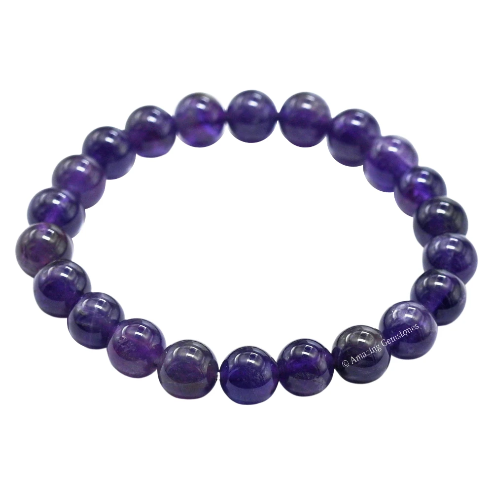 Amethyst Bracelet (Strechable)