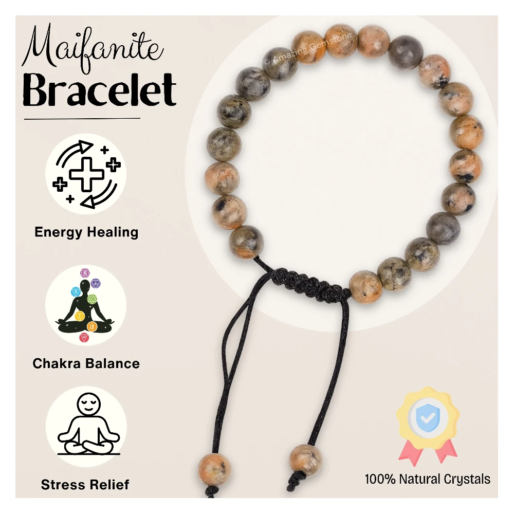 Maifanite Bracelet (Adjustable)