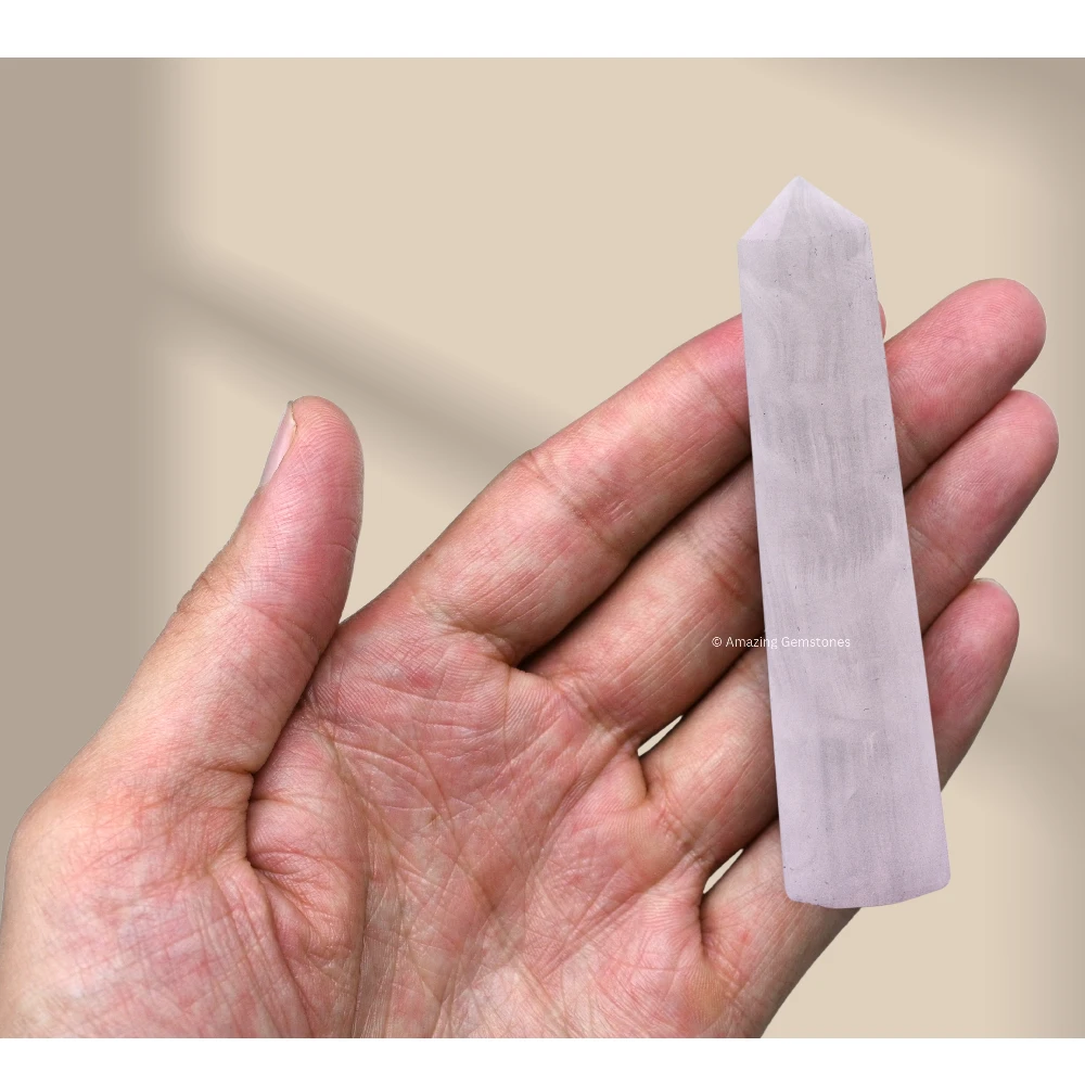 Pink Calcite Tower (3" to 4" inch)