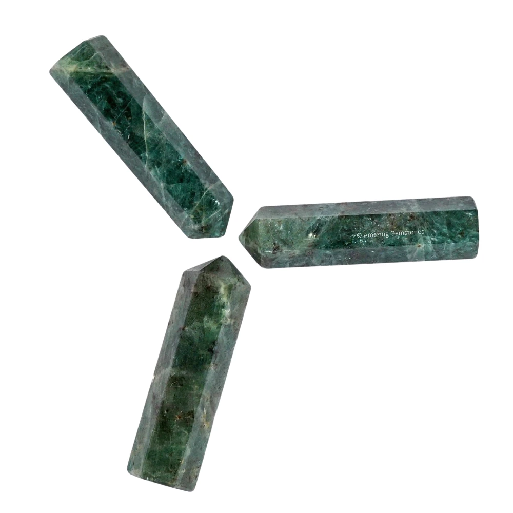 Chrome Diopside Pencil Points (Set of 50)