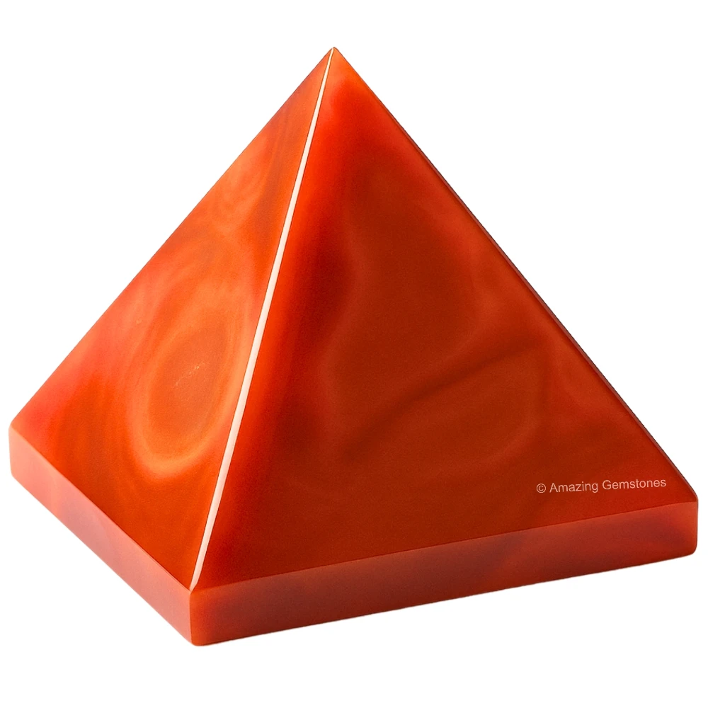 Carnelian Pyramid (2 Inch)
