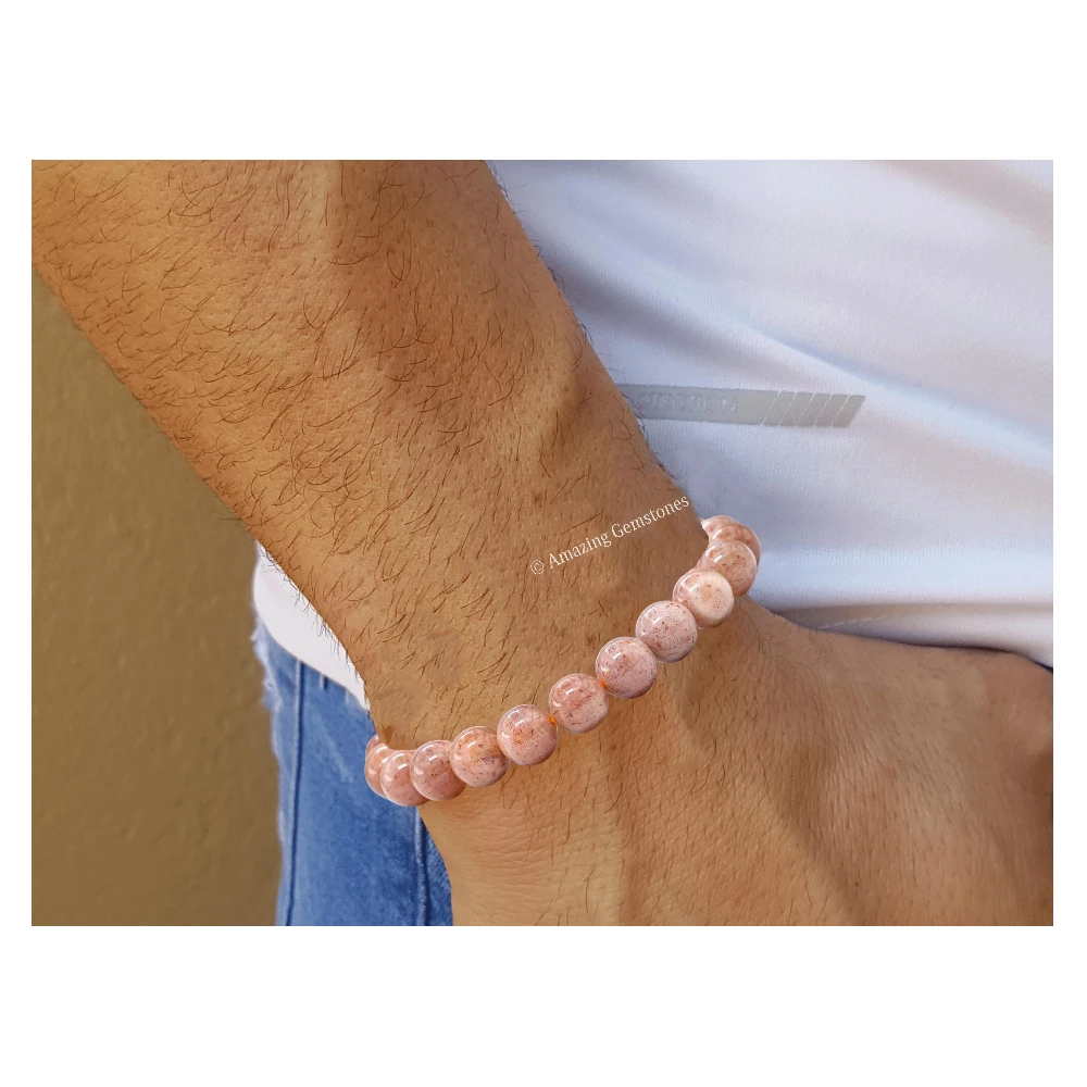 Sunstone Bracelet (Strechable)