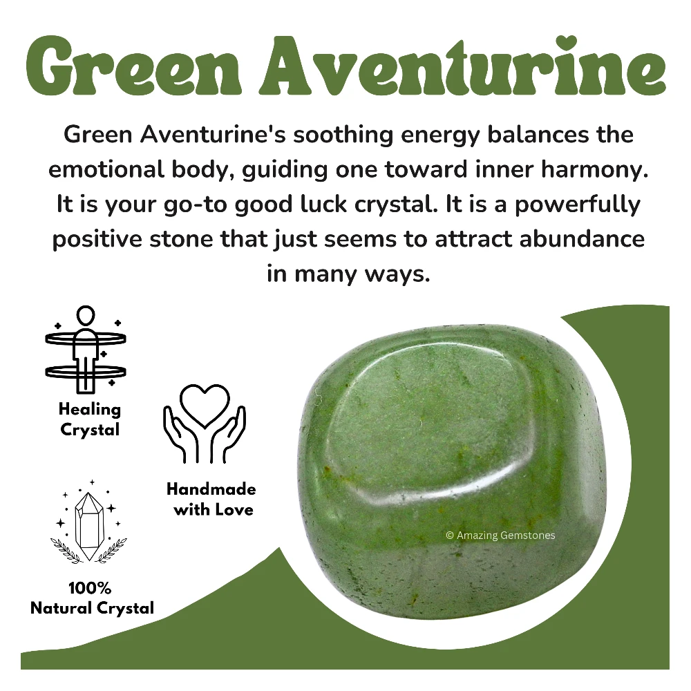 Tumbled Green Aventurine Crystals Stones (1000+ Carats)