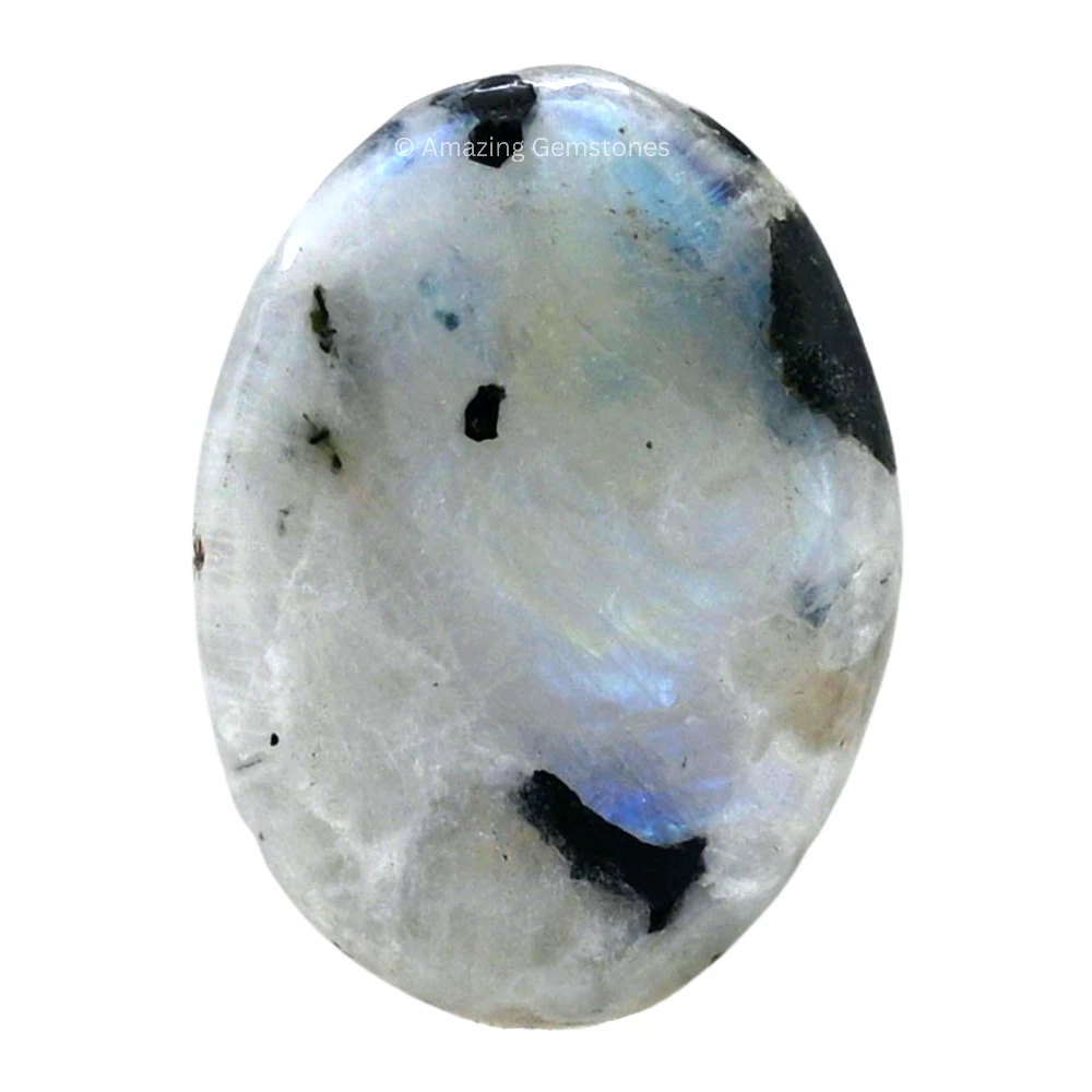 Rainbow Moonstone Worry Stone
