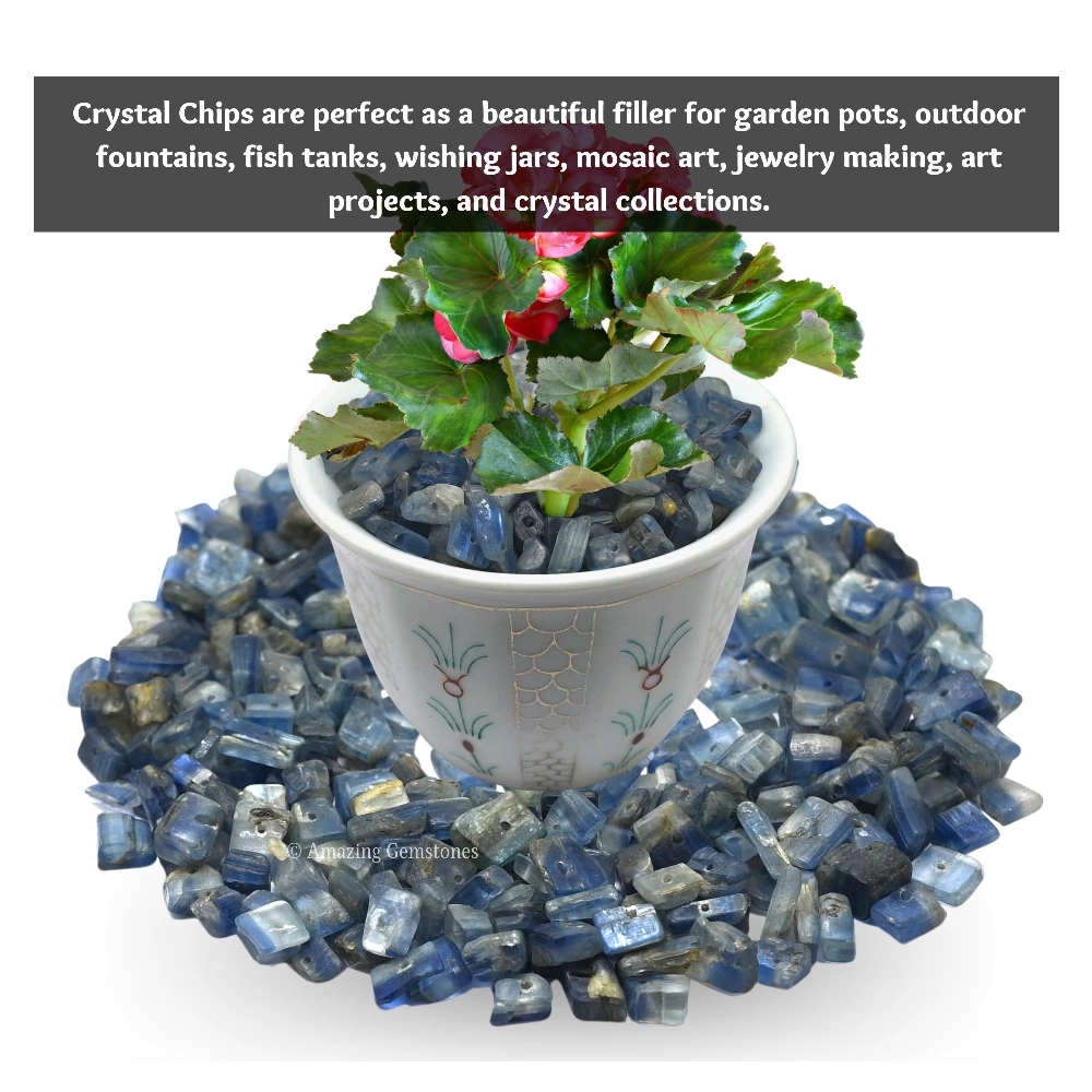 Kyanite Chips - Pre Drilled