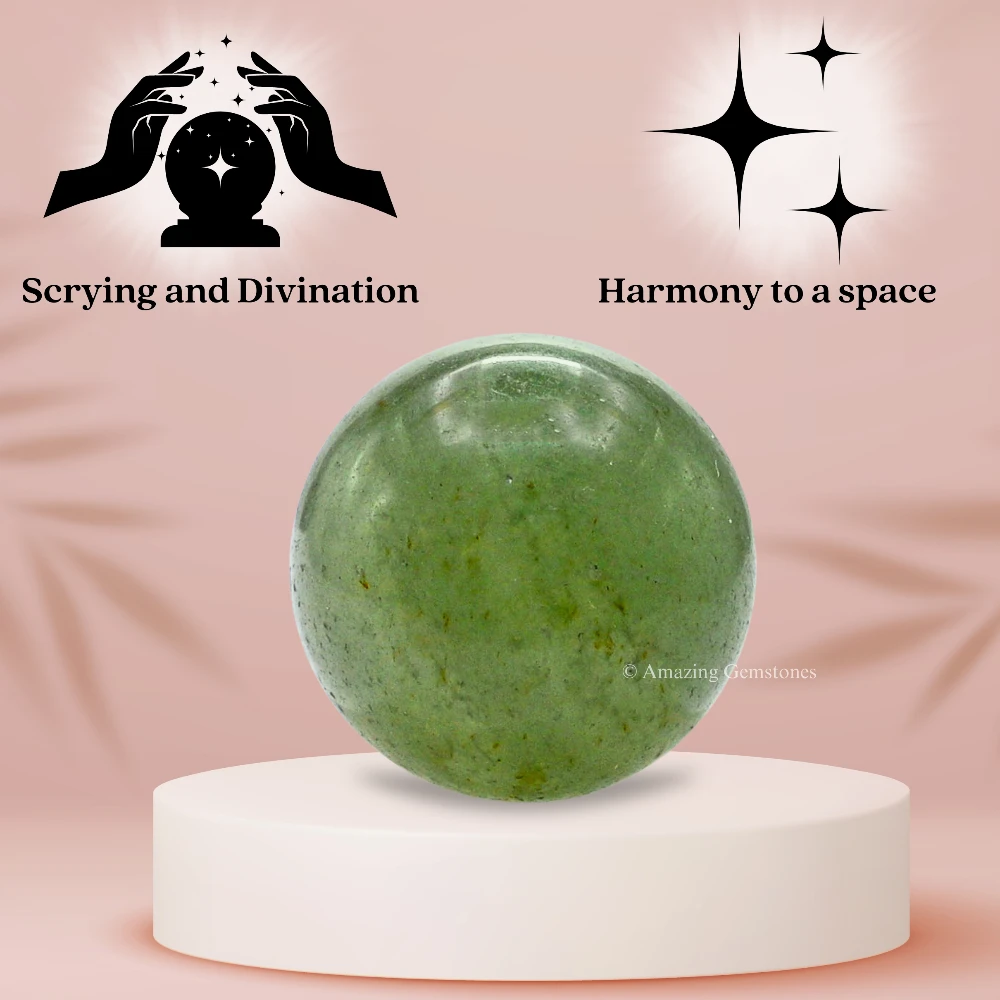 Green Aventurine Sphere (1 Inch)