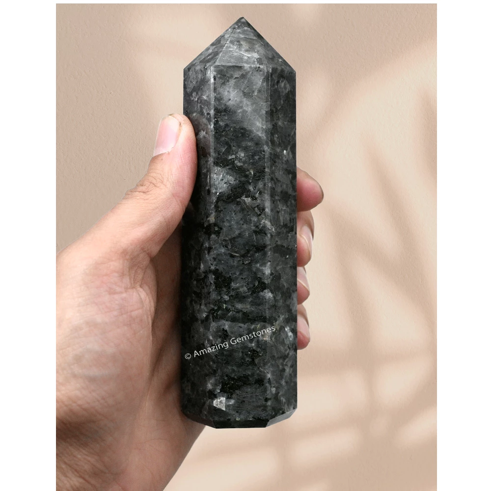 Larvikite Tower (5.5" to 6" INCH)