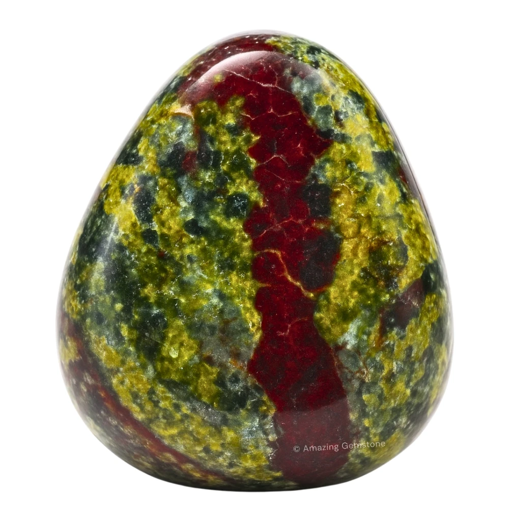Tumbled Dragon Bloodstone Stone Crystals (1 oz)