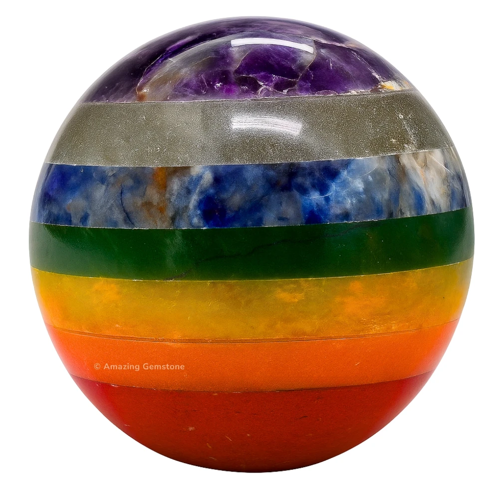 7 Chakra Sphere (1.5 Inch)