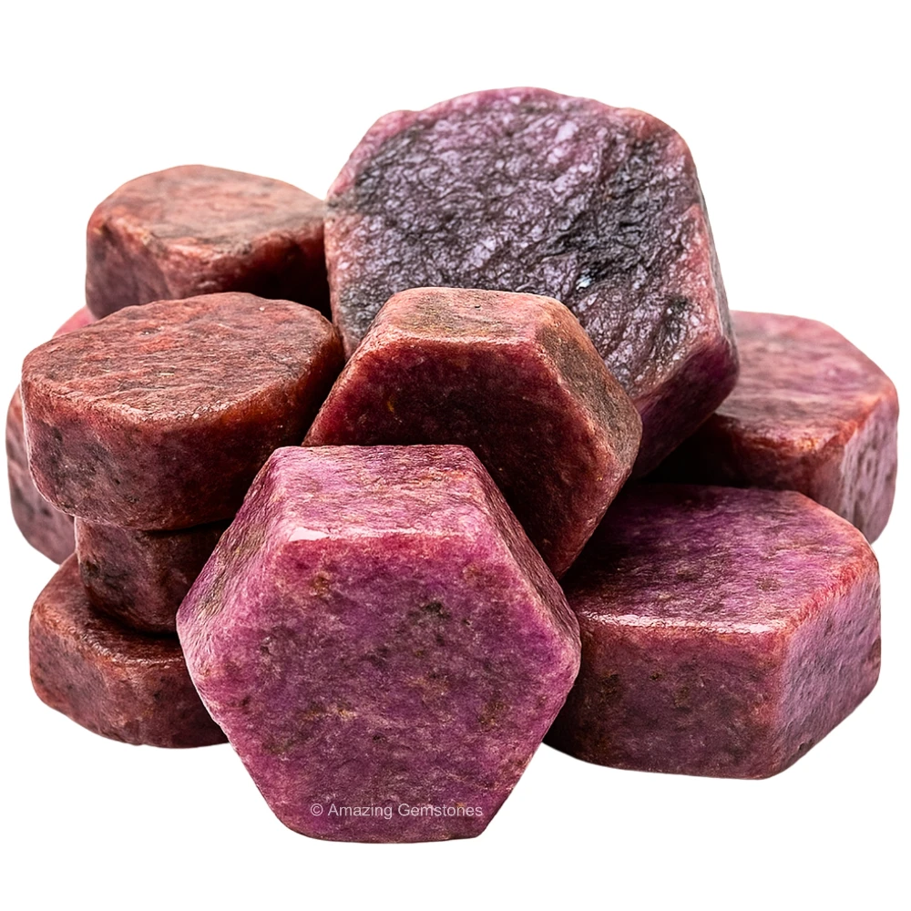 Ruby Raw Crystals (2 Pieces)