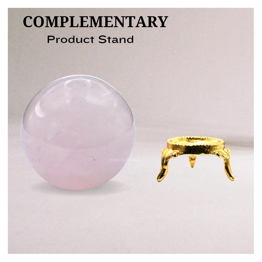 Rose Quartz Sphere (1.5 Inch)