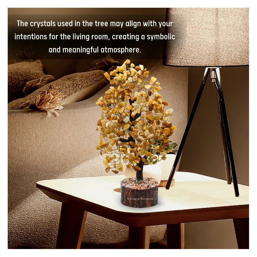 Yellow Jasper Tree (200 Beads)