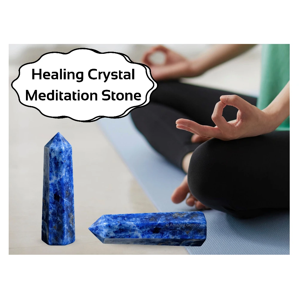 Sodalite Tower (2" to 3" INCH)