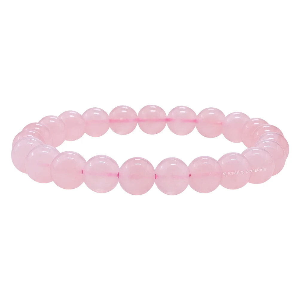 Rose Quartz Bracelet (Stretchable)