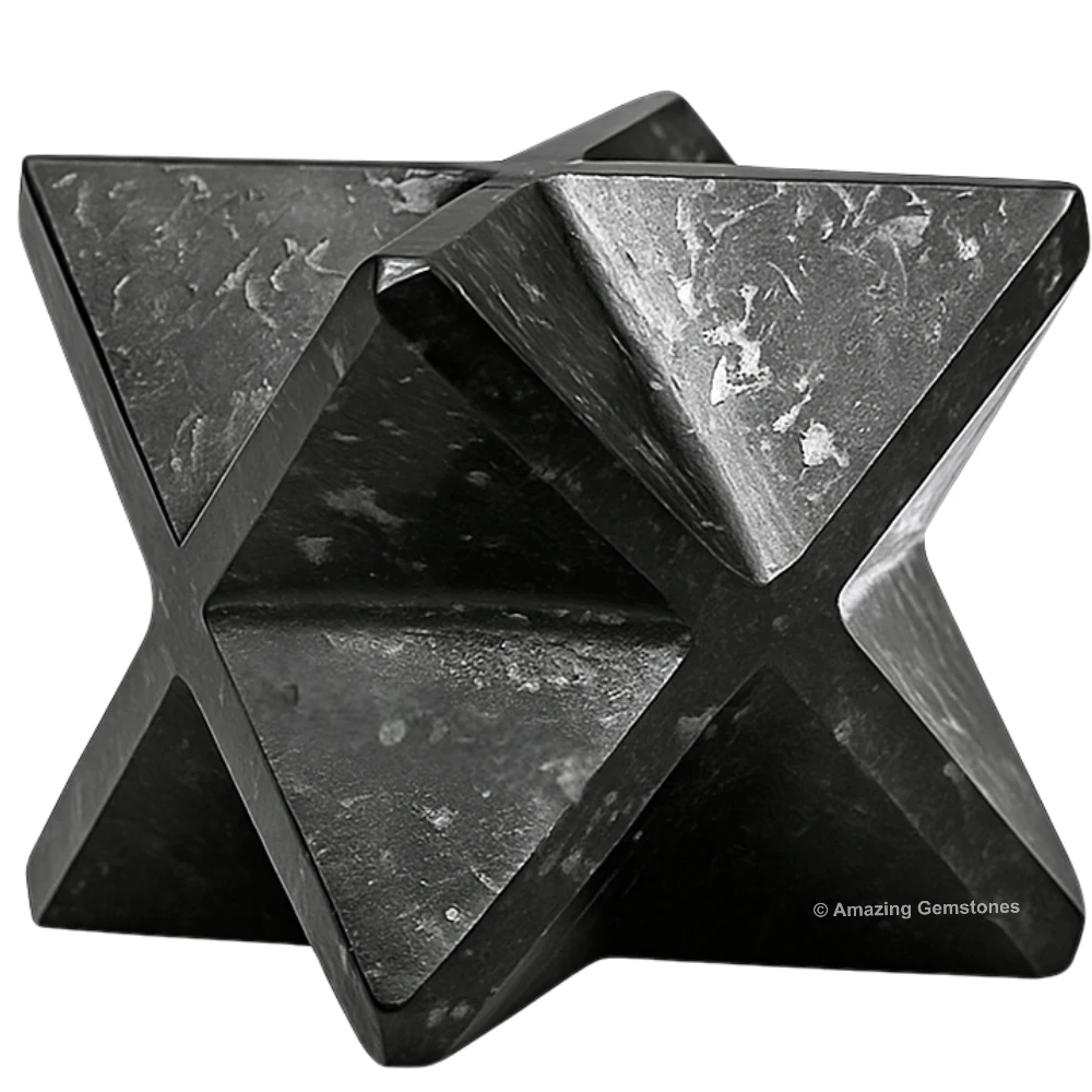 Nuummite Merkaba (15-20 mm)