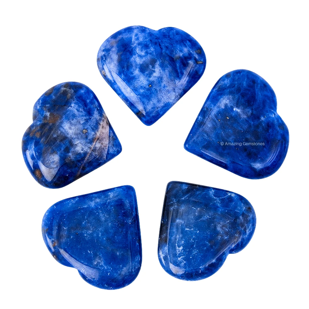 Sodalite Heart (Pack of 2)