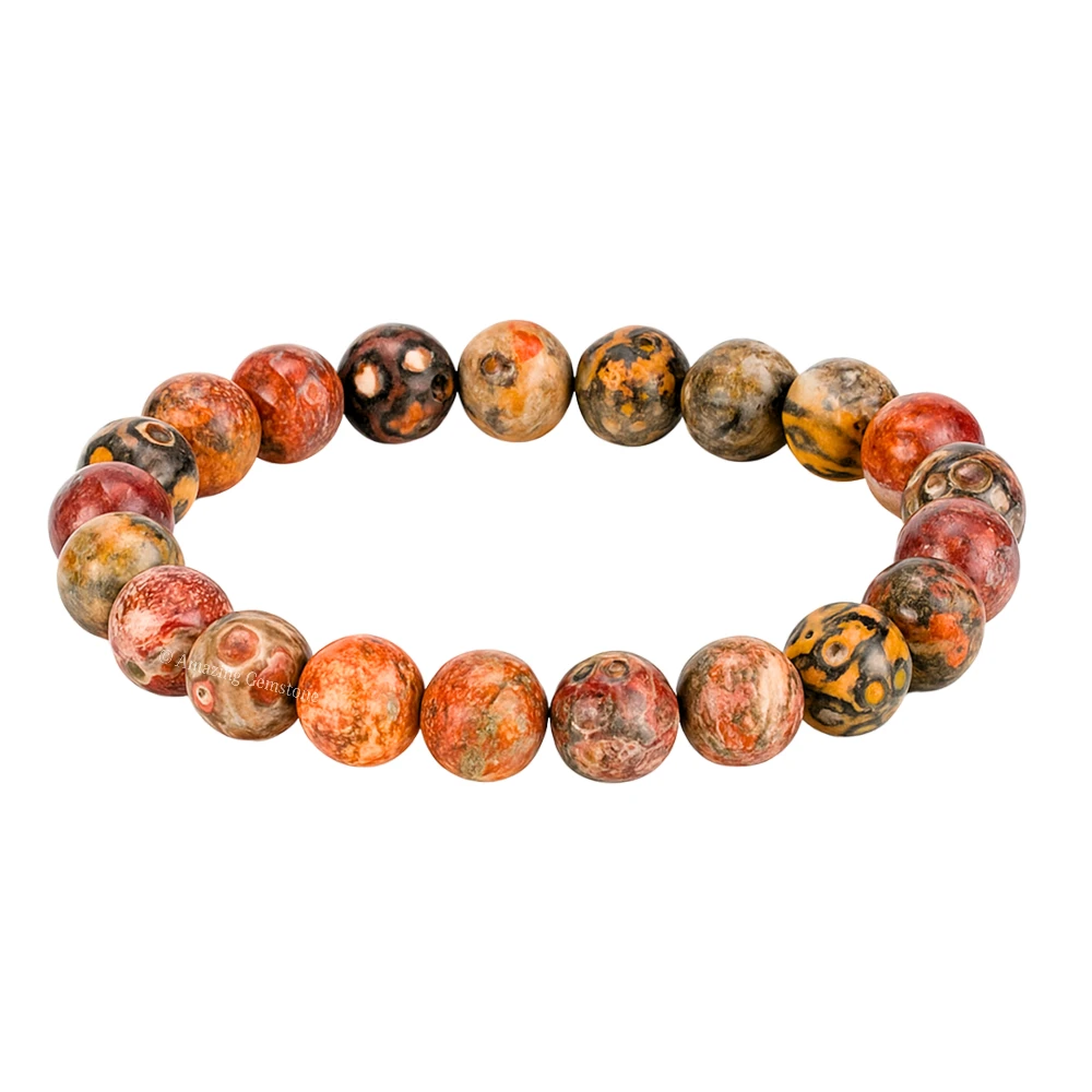 Leopard Jasper Bracelet (Strechable)