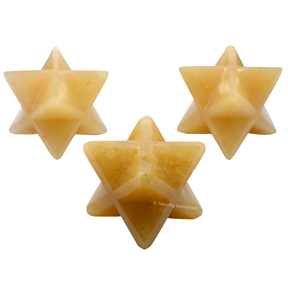 Yellow Aventurine Merkaba (30-40 mm)