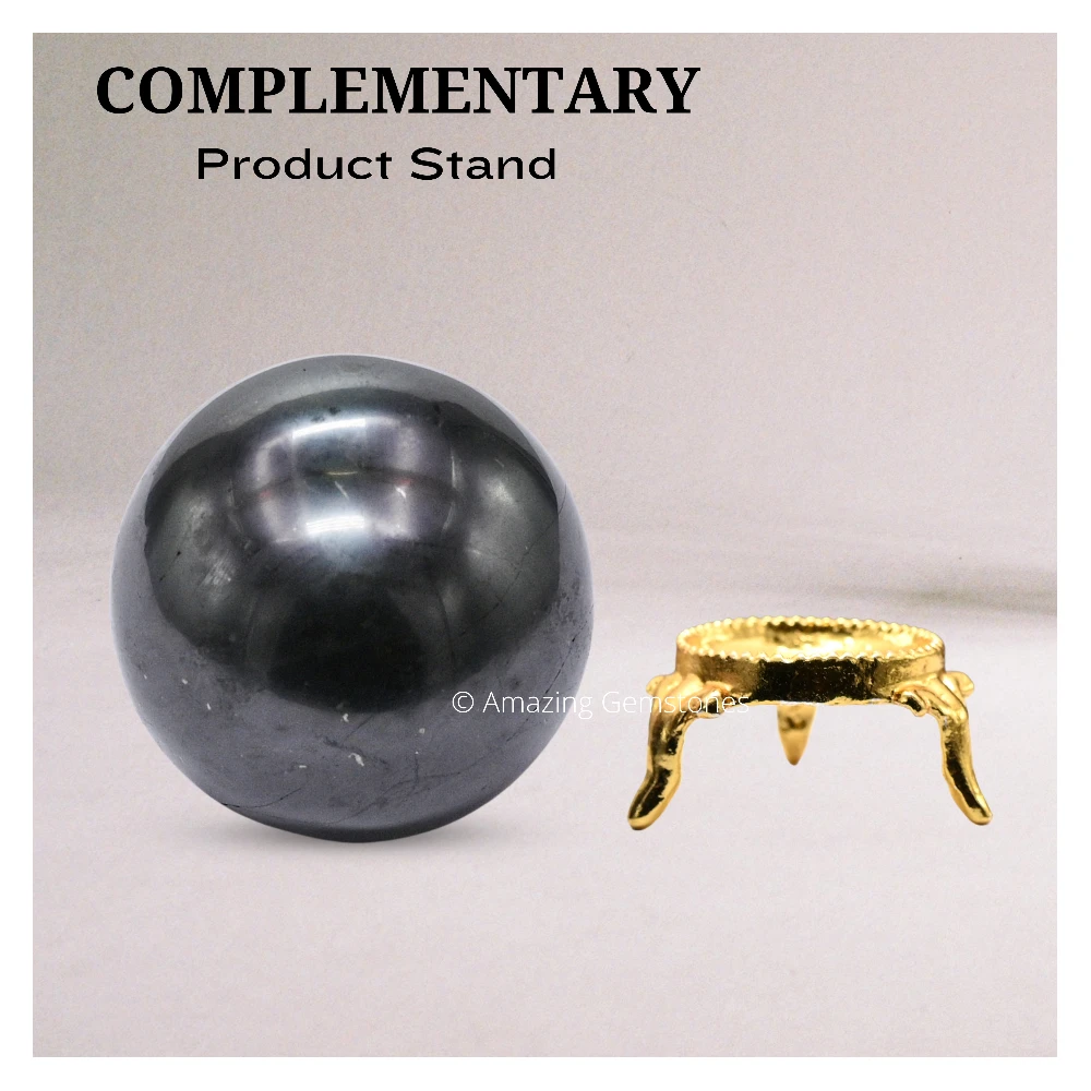 Shungite Sphere (1.5 Inch)