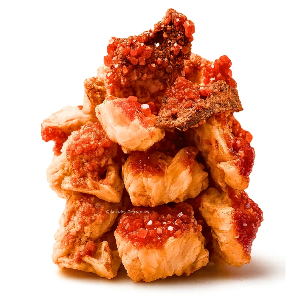 Vanadinite Crystal Mineral Specimen (Medium)