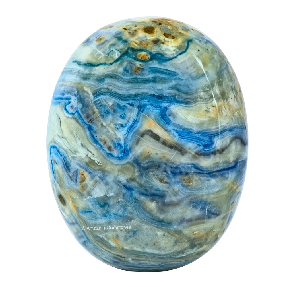 Scheelite Palm Stone