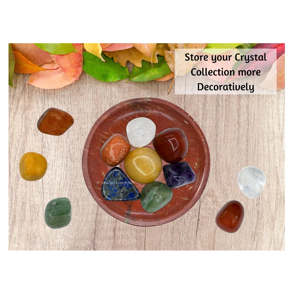 Red Jasper Crystal Bowl - 2 Inch