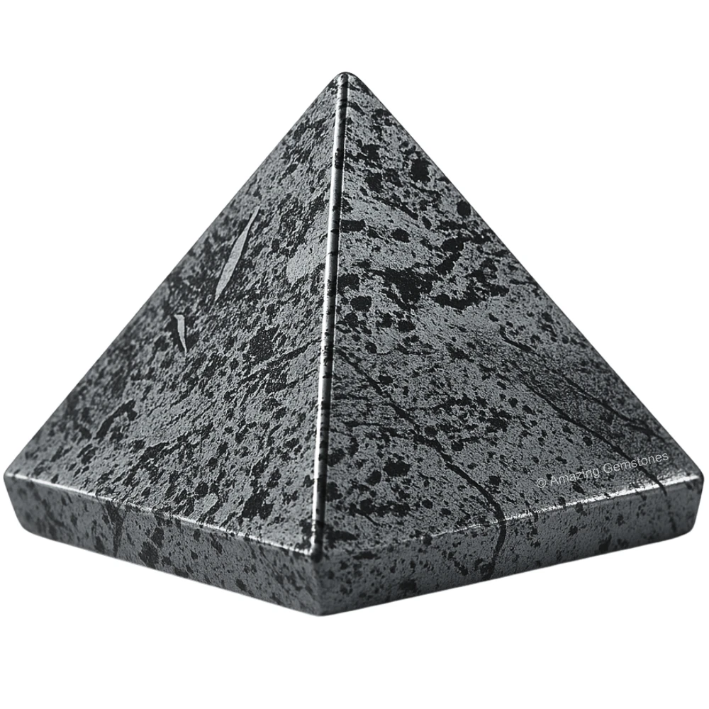 Hematite Pyramid (2 Inch)
