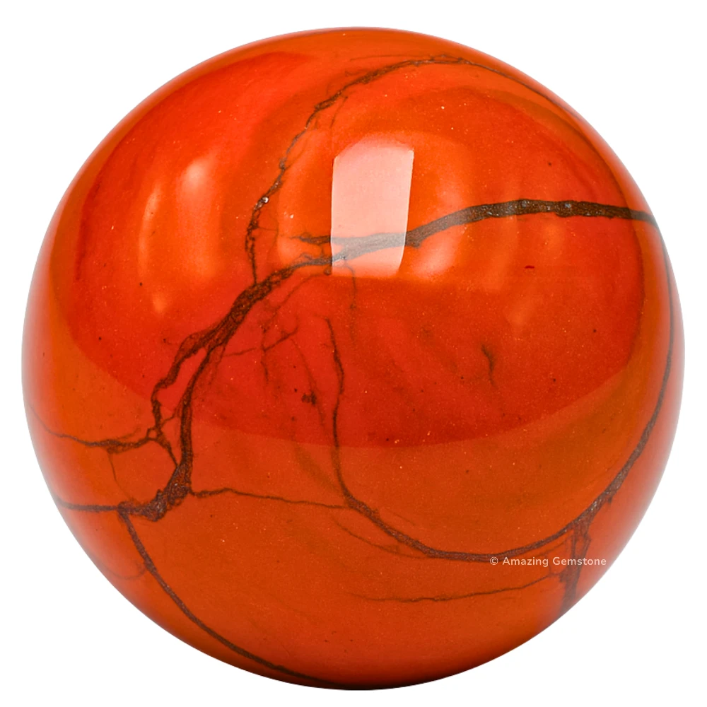 Red Jasper Sphere