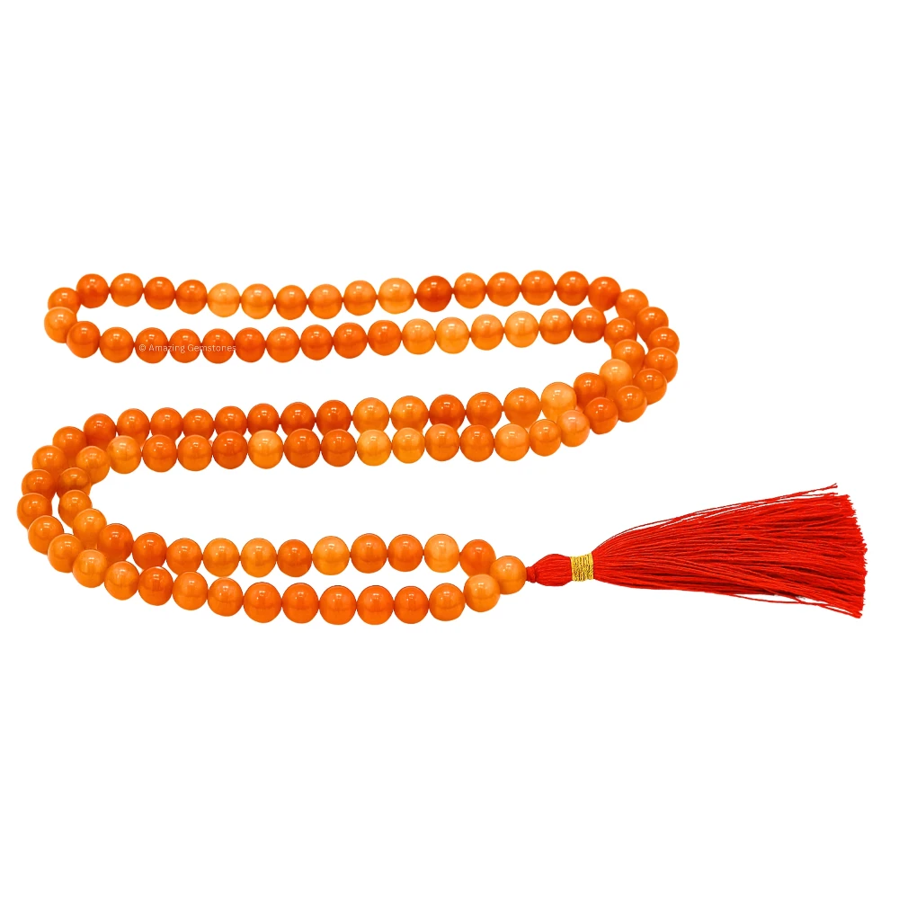 Red Aventurine Mala (Without Knot)