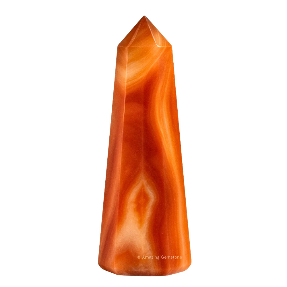 Carnelian Onyx Tower (3" to 4" INCH)