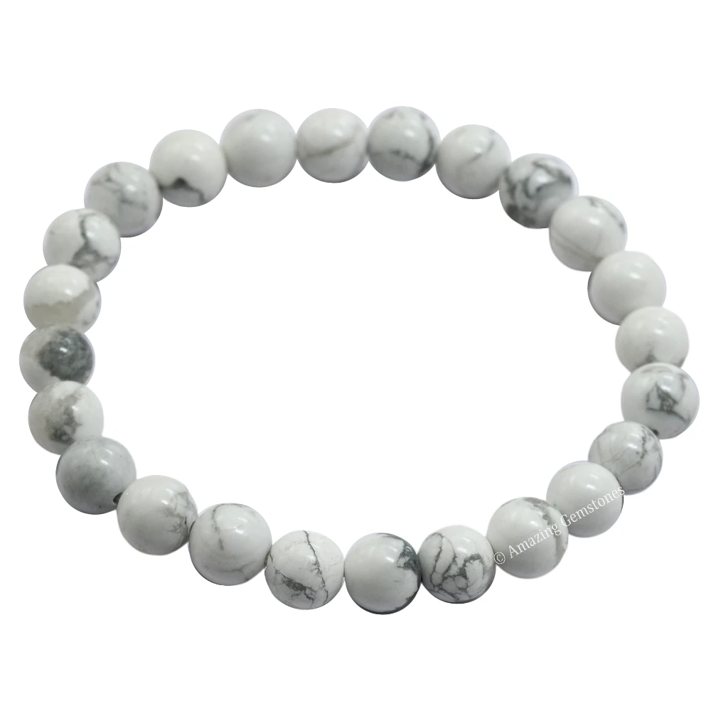 Howlite Bracelet (Strechable)