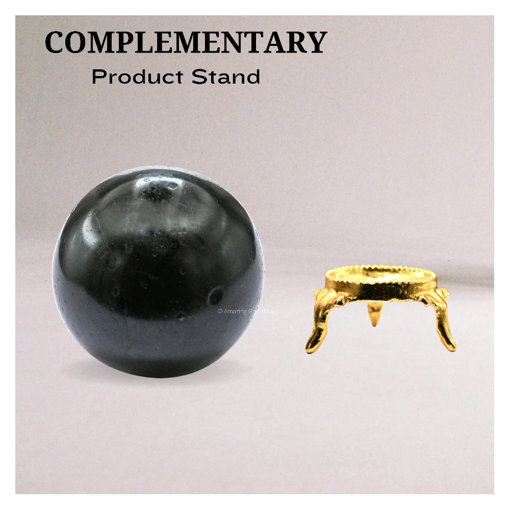 Black Tourmaline Sphere (1.5 inch)