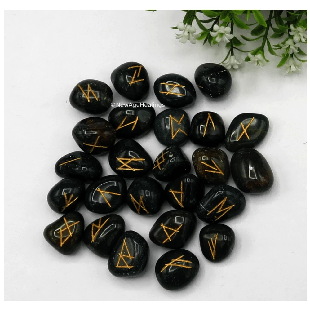 Bloodstone Rune Stones Set