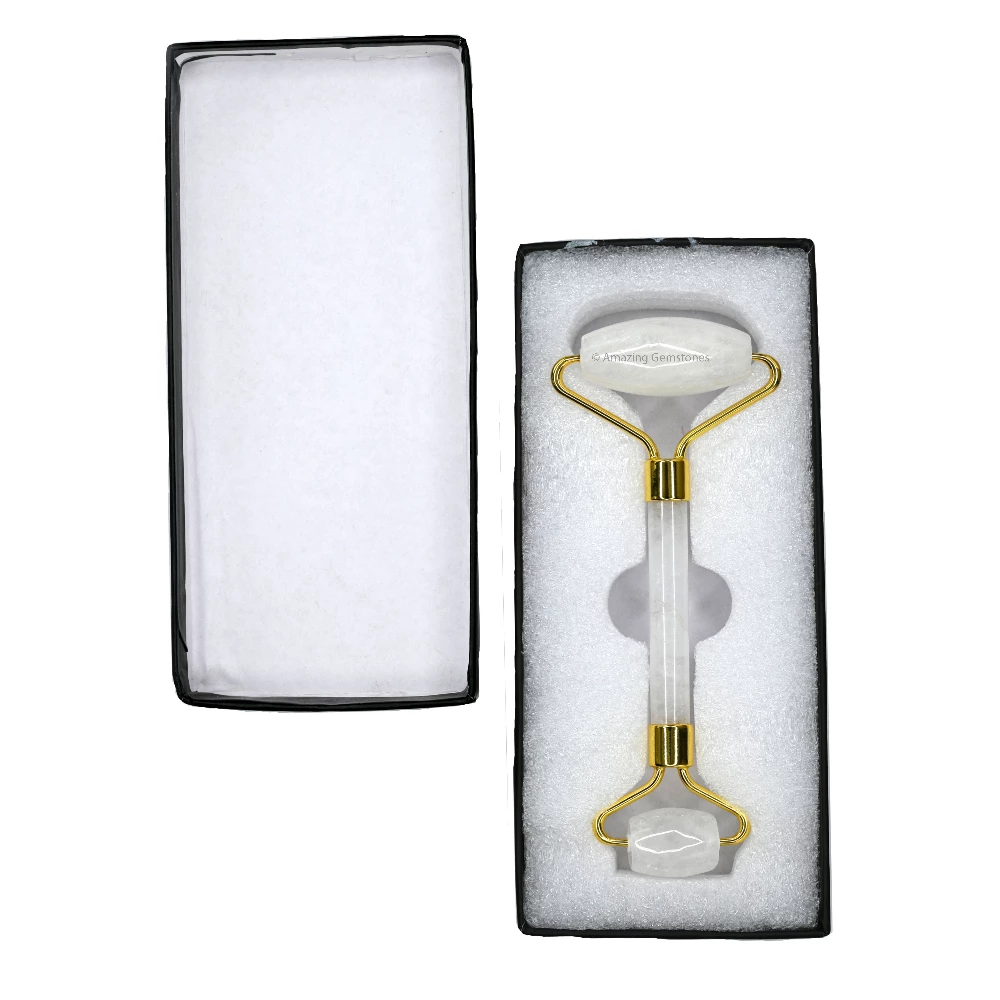 Clear Quartz Face Roller