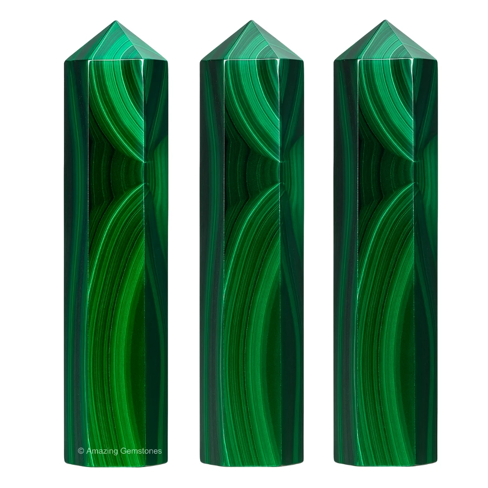 Malachite Pencil Points (Set of 50)