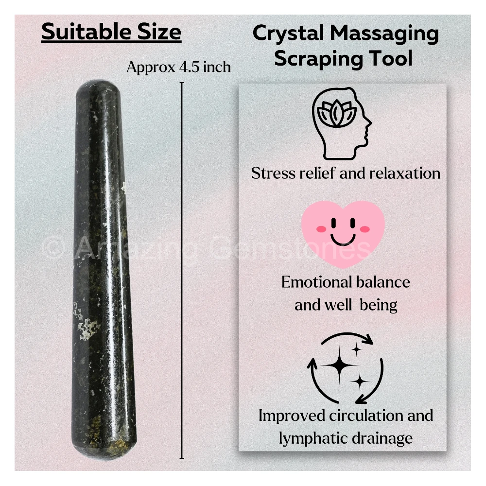 Nuummite Wand