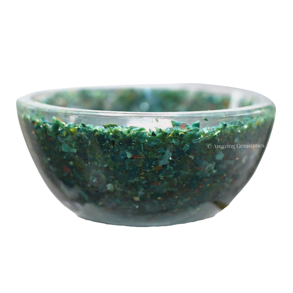 Bloodstone Crystal Orgone Bowl