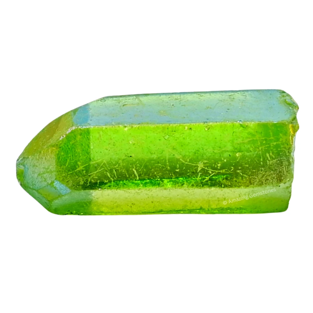 Apple Aura Quartz Raw Crystal Points (1 LB)