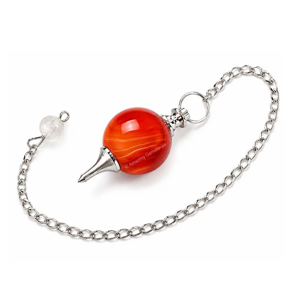 Carnelian Ball Pendulum