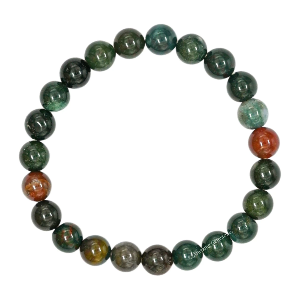 Bloodstone Bracelet (Strechable)