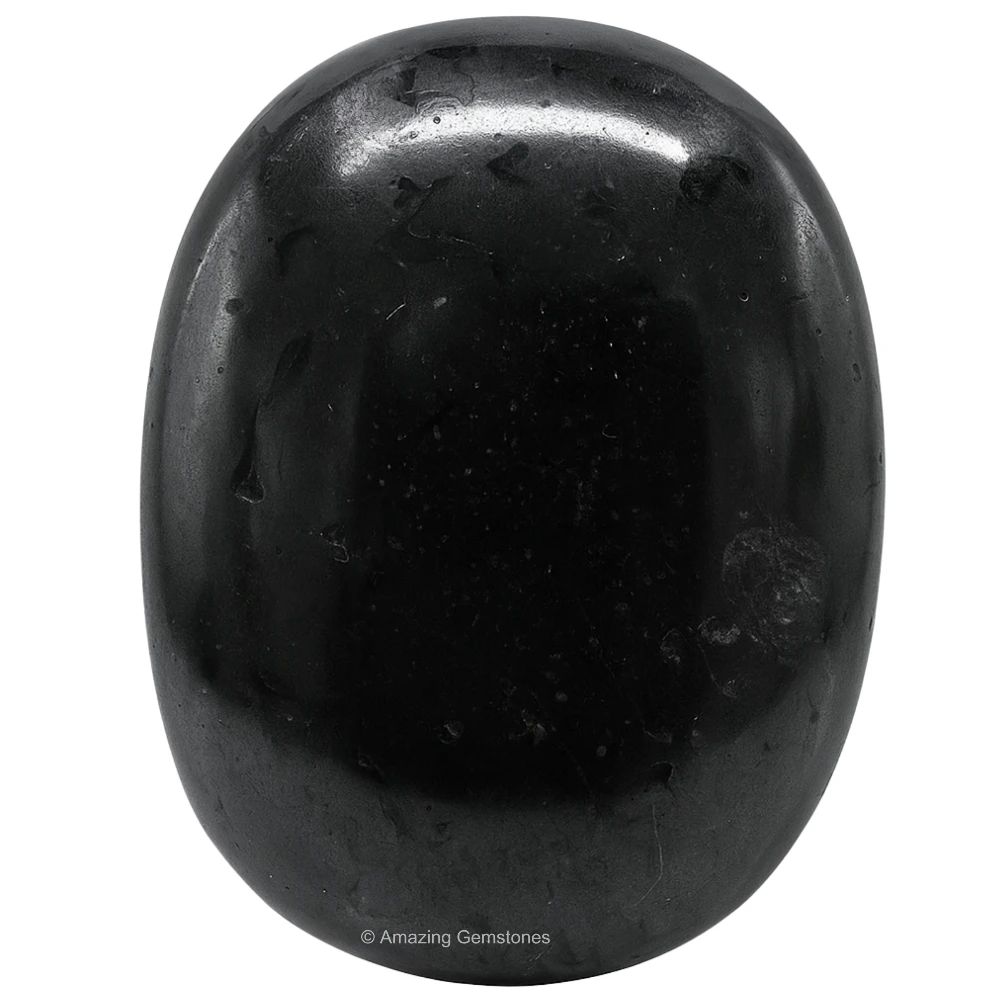 Black Tourmaline Palm Stone (Large)