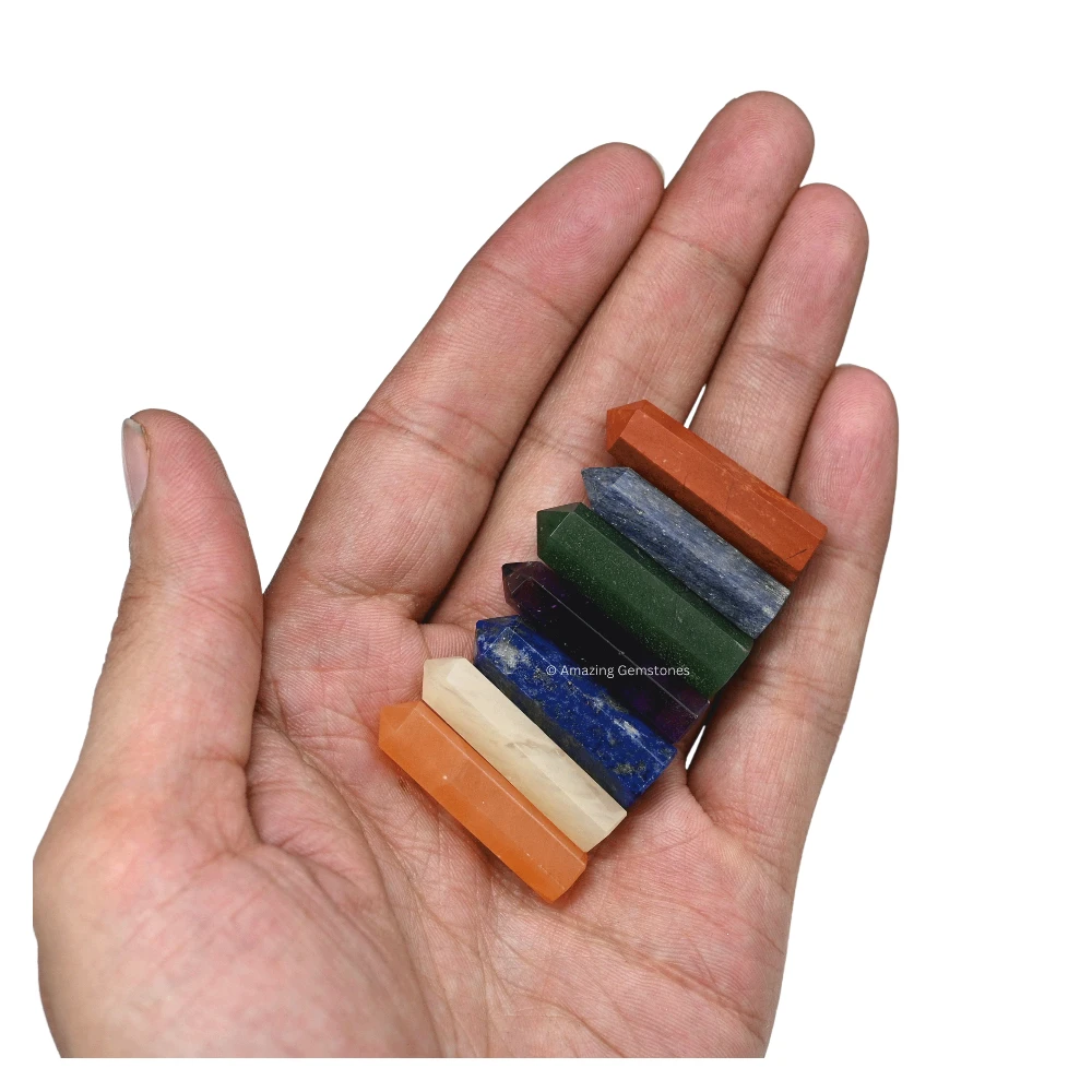 Mix Gemstone Pencil Points