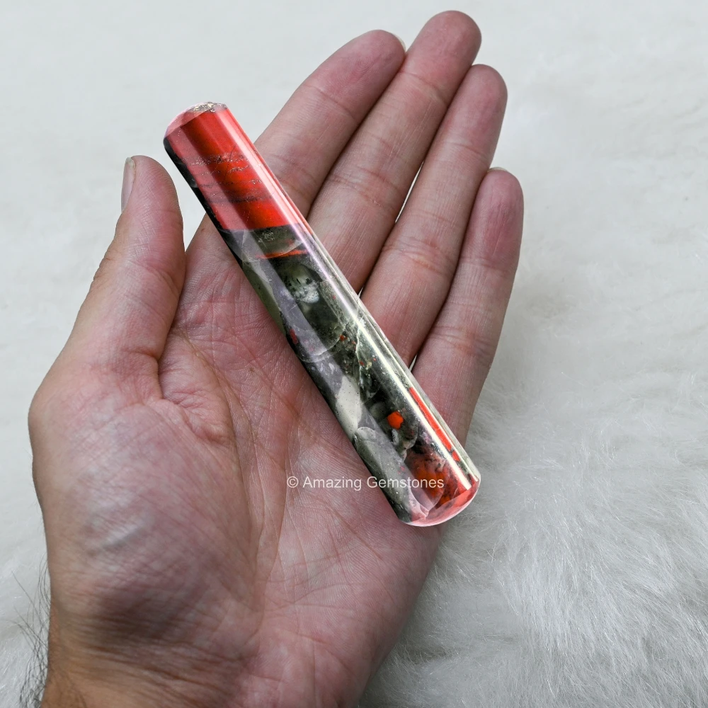 African Bloodstone Wand