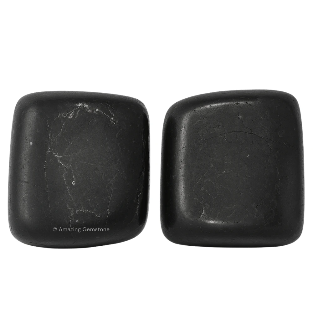 Tumbled Shungite Crystals Stones (1 oz)