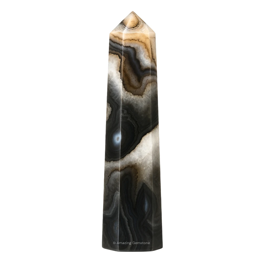 Black Onyx Tower (3" to 4" INCH)