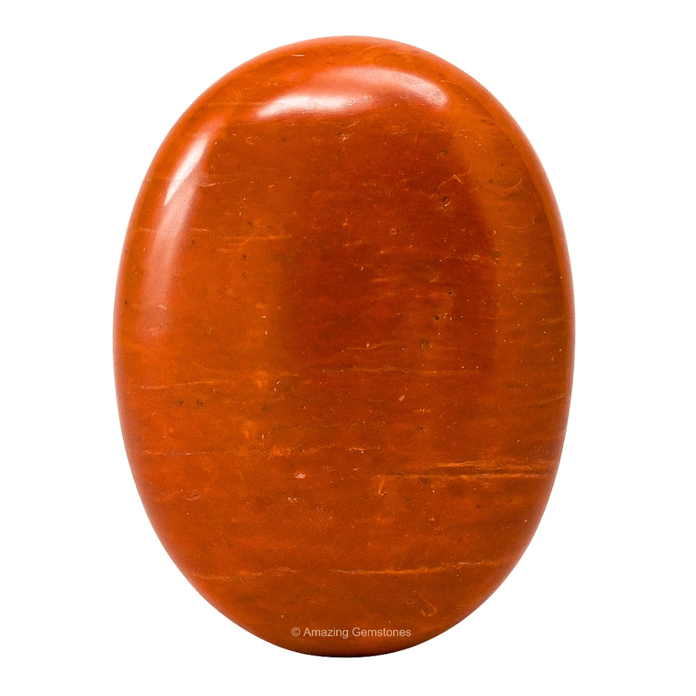 Red Jasper Palm Stone