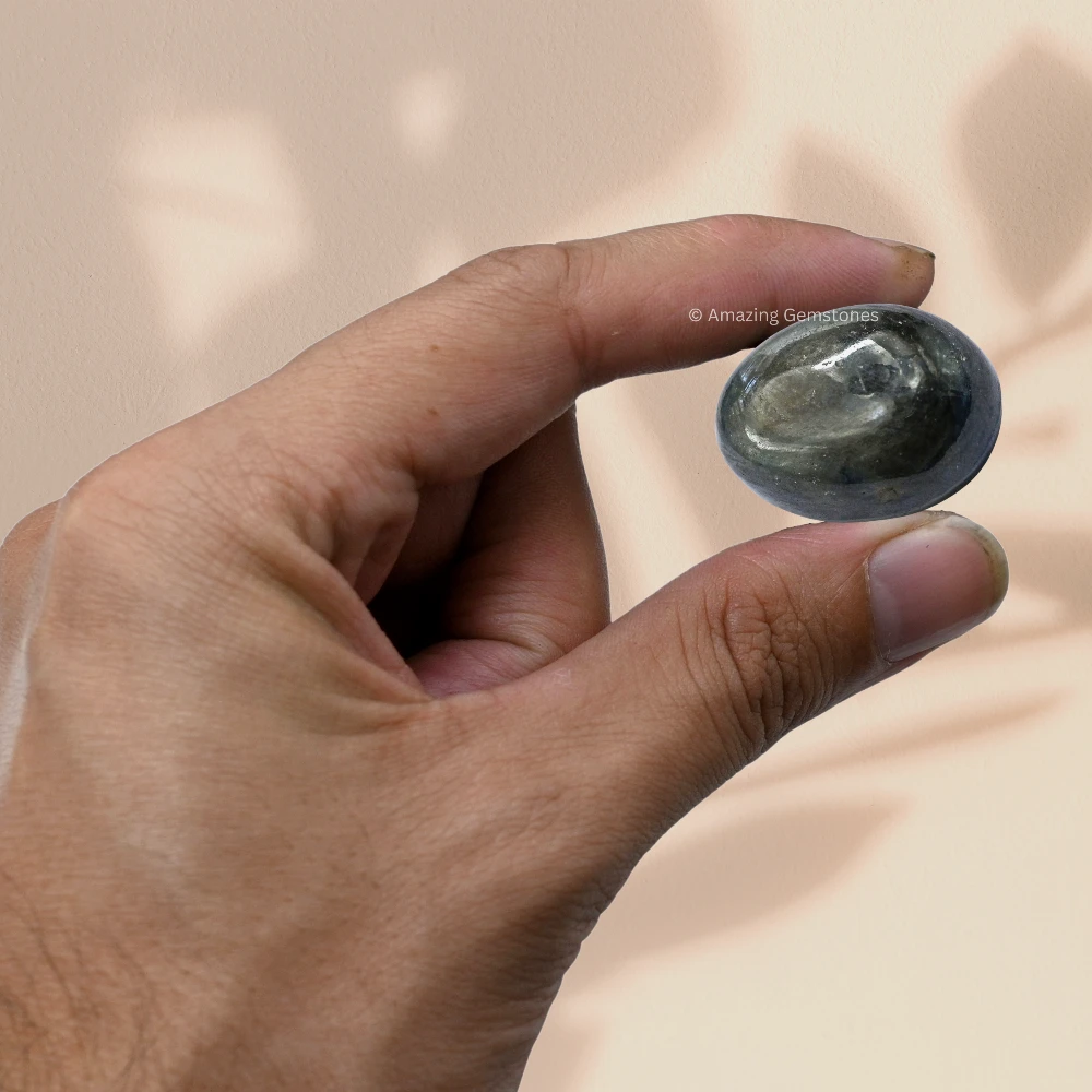 Tumbled Blue Sapphire Stone Crystals (1 oz)